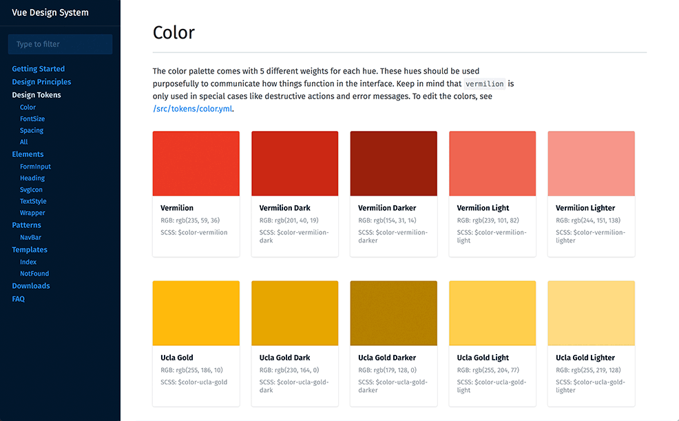 Vue Design System